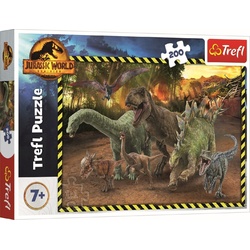 Trefl Puzzle Puzzle 200 Jurassic World (Kinderpuzzle), 299 Puzzleteile