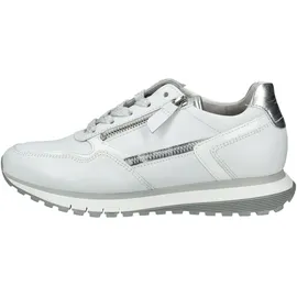 Gabor Comfort Sneaker Low Silber/Weiß 40