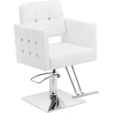Physa Salonbedarf, Friseurstuhl mit Fußstütze Sitzhöhe 45 - 55 cm 150 kg Barberstuhl