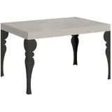 Itamoby Paxon Cashmere Ausziehtisch 140/224x80cm mit anthrazitfarbenen Beinen