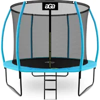 Aga24 Aga SPORT EXCLUSIVE Trampolin, Kindertrampolin, Gartentrampolin mit Sicherheitsnet