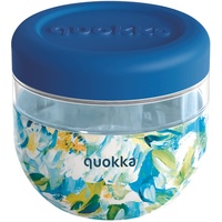 Quokka Bubble BLUE PEONIES | Foodbehälter, Lunchbox, Blau