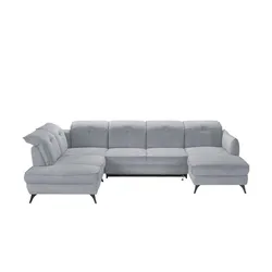 medium Wohnlandschaft inklusive diverser Funktionen Milan ¦ grau