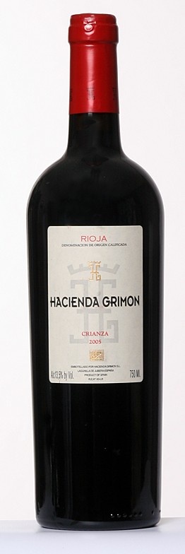 Rioja Hacienda Grimon Crianza 2019