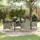 vidaXL 5-teiliges Garten-Essset mit Kissen Hellgrau Poly-Rattan