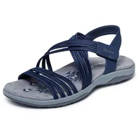 SKECHERS Sandalen Damen Blau 41