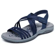 SKECHERS Sandalen Damen Blau 41