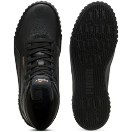 Puma Carina 3.0 Mid Damen Schwarz/Gold 37