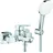 Grohe Cubeo Einhandwannenbatterie Chrom