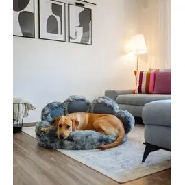 Nobby Hundebett Paw Ø 90 x 24 cm braun