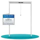 APANA Fliegengitter Insektenschutz Fenster Rollo Alurahmen Bausatz Insektenschutzrollo,Farbe:weiß (RAL9010),Größe (Breite x 200 cm