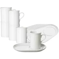 Ritzenhoff & Breker Kaffeetasse 0,3 l Weiß 6 St.