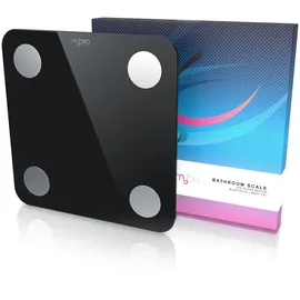 MyBeo Digitale Bluetooth Körperfettwaage Diagnosewaage mit App-Steuerung