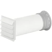 Naber 4051068, PRIME flow P-K-Klima-R 150 Mauerkasten, weiß