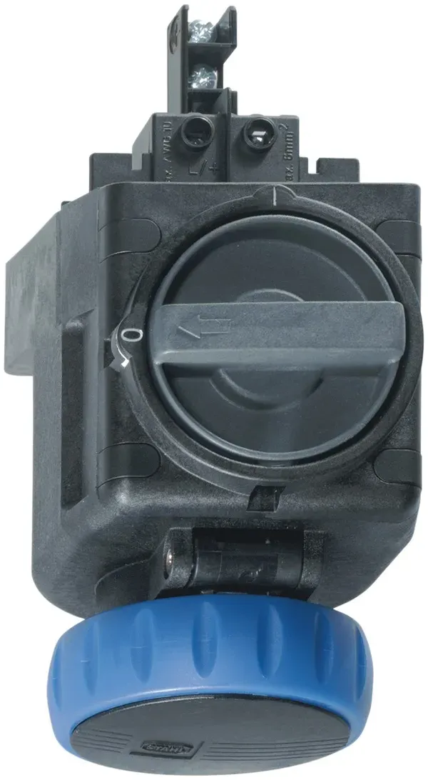 Stahl Flanschsteckdose 150577