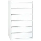 Gürkan Karteischrank 76 x 62 x 132 cm weiß