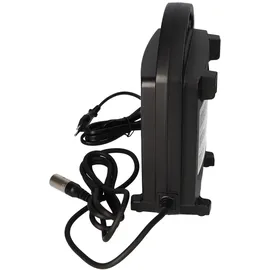Akkuman Ladegerät mit XLR-Stecker für Bleiakkus 24 V 8 A