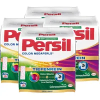 Persil Color Megaperls 64 Waschladungen (4x 16WL), Colorwaschmittel mit Tiefenrein Technologie, Waschmittel für reine Wäsche & hygienische Frische für die Maschine, 20 °C bis 60 °C