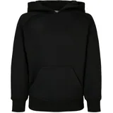 URBAN CLASSICS Blank Kapuzenpullover Black 122-128 cm