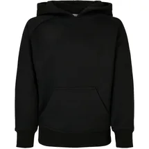 URBAN CLASSICS Blank Kapuzenpullover Black 122-128 cm