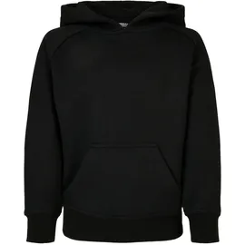 URBAN CLASSICS Blank Kapuzenpullover Black 122-128 cm