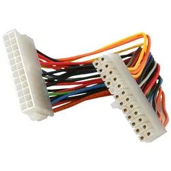 StarTech.com 20cm 24 Pin ATX 2.01 Stromverlängerungskabel - Stecker/Buchse - Spa