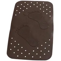 RIDDER Wanneneinlage Plattfuß braun 38x72 cm