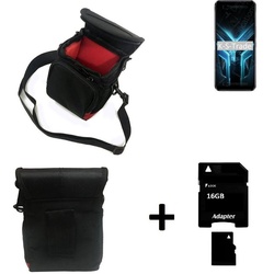K-S-Trade Kameratasche für Sony ZV-1, Kameratasche Fototasche Umhängetasche Schutz Hülle mit Zusatzfach schwarz