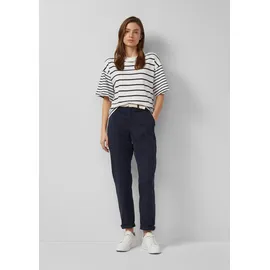s.Oliver Chinohose Gewaschen Blau 40