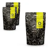 Sonnenblumenkerne - Ermak, gestreift, geröstet, 3 х 200 g Семечки жареные