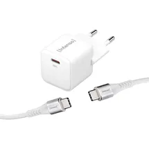 Intenso Power Adapter W30C GaN + C315C Kabel weiß