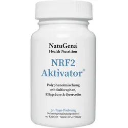 NRF2 Aktivator Grüntee+Curcuma+Quercetin vegan Kps 90 St.