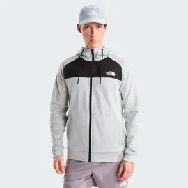 The North Face Reaxion Reißverschlusspullover High Rise Grey Light Heather S