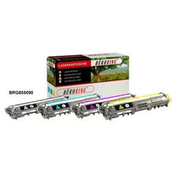 Multipack Toner für Brother HL-3140CW, HL-3142CW, HL-3150CDW, HL-3152CDW, HL-3170CDW, HL-3172CDW ersetzt Brother TN-241BK, TN-242BK, TN-241CMY, TN-242