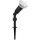 Megatron LED Gartenstrahler Metall 45,8 cm inkl. Bewegungsmelder schwarz