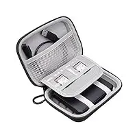 Lacdo Externe Festplattentasche Hard Drive Case für Toshiba Canvio Basics/Canvio Flex/Canvio Gaming/Canvio Advance 2.5" HDD 1TB 2TB 3TB 4TB 5TB USB 3.0 Schutzhülle Stoßfest Wasserdicht, Schwarz