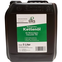 SWS Forst GmbH Biologisches Kettenöl Sägekettenöl für alle Maschinen geeignet (5 Liter)