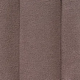 Beliani Pouf Idyllwild Bouclé 49 x 46 x 38 cm Braun