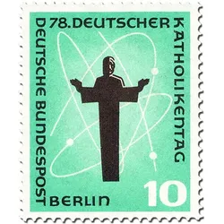 Briefmarken 78. Deutscher Katholikentag in Berlin, Mi.-Nr. 179-180
