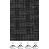 GARDINIA Flexibler Sonnenschutz 40 x 80 cm schwarz