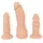 You2Toys 4-teiliges Strap-on-Set inklusive RC-Vibrator und 2 Dildos, hautfarben hell