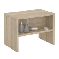 CARO-Möbel Nachtschrank NEY 40 x 30 x 25 cm Braun