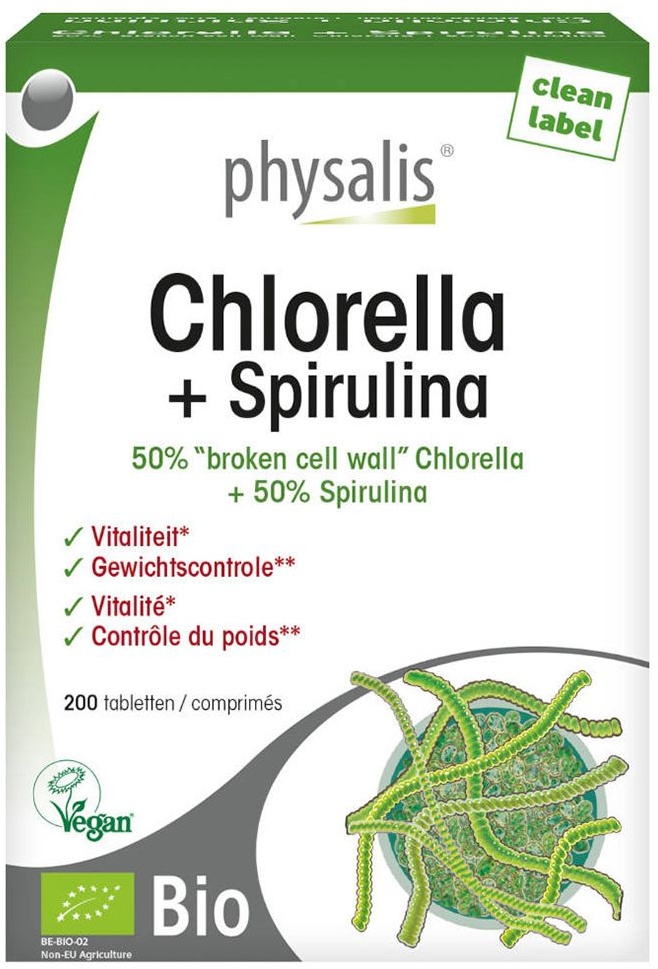 physalis® Chlorella + Spirulina