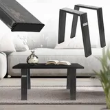 ML DESIGN modern living Tischbeine 2er Set 44 x 42 cm
