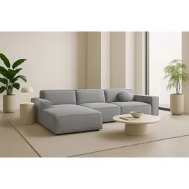 kaiser möbel Ecksofa Ecksofa Cursal L-Form – modular, modern, unvergleichlich bequem, Einzelsofa grau