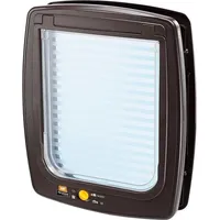 Ferplast SWING 15 T BRAUN (Manuelle Katzenklappe), Katzentüre + Katzennetz