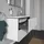Duravit Waschtischunterschrank 2 Auszüge 82 x 55 x 39,1 cm Grau Matt