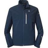 M, wind- und wasserabweisende Winter Wanderjacke mit Body Mapping Technologie, atmungsaktive Outdoorjacke für Wintersport, navy blazer, 52