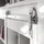 furn.design Sideboard Miami 201 x 92 x 43 cm Weiß Hochglanz