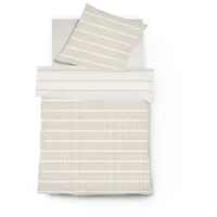 FLEURESSE Musselin Bettwäsche Faro 624531 natur-beige